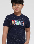 Marvel Short Sleeve T-Shirt Print Avenger Emboss Char