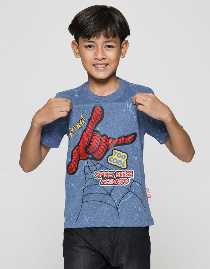 Marvel Amazing Spidey Hand Kaos Anak Laki-laki