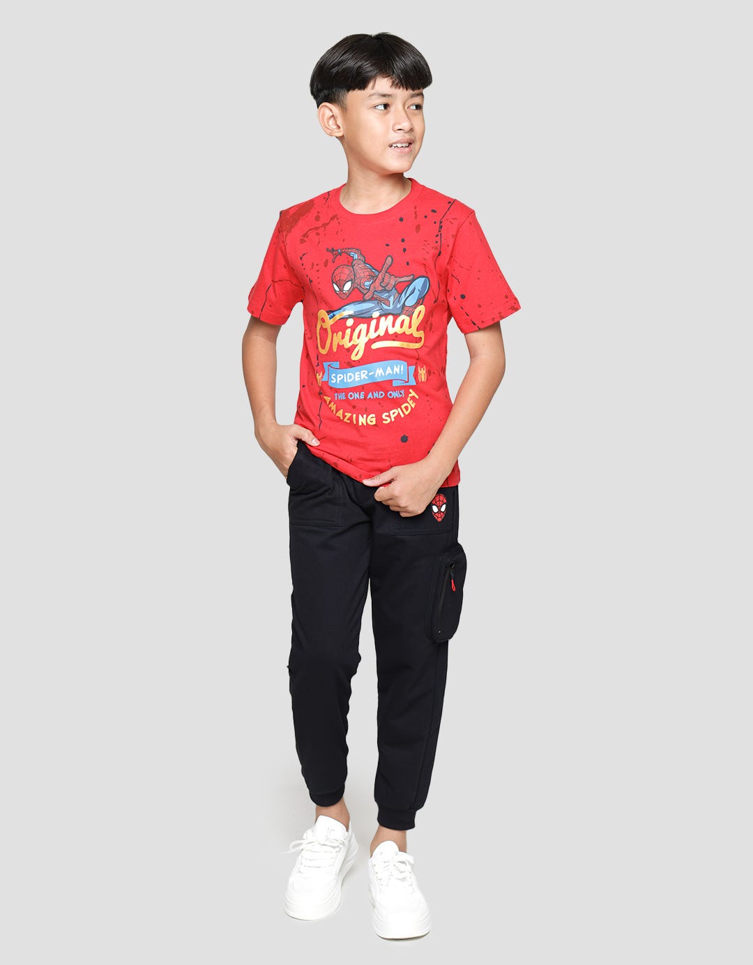 Marvel Spiderman Ori Splash Boys T-shirt