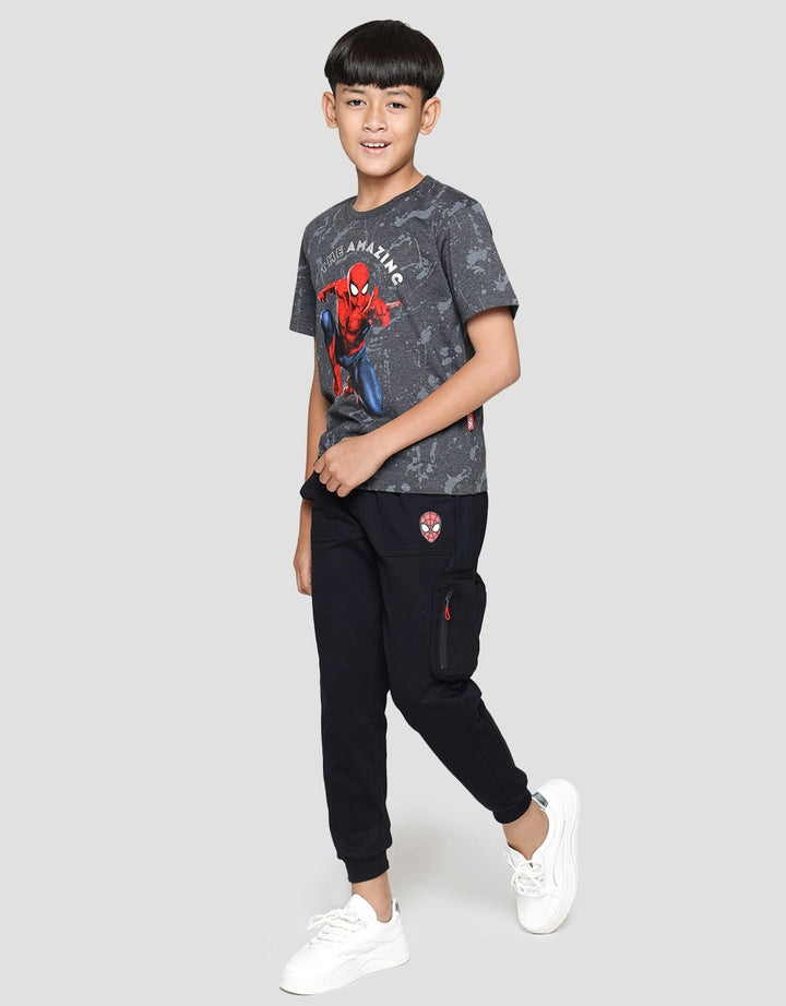 Marvel Long Pant Knit Spiderman