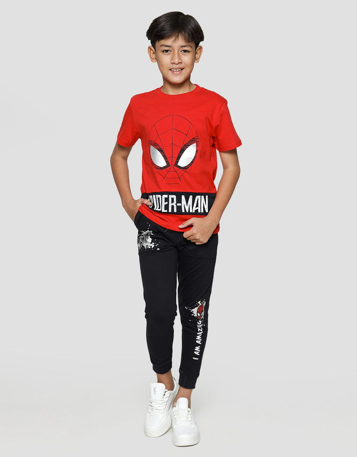 Marvel Long Pants Knit Spiderman Thwip Amazing