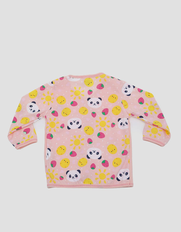 Pipiniko Long Sleeve T-Shirt Panda Stawberry