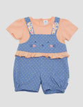Pipiniko Overall Pants Two Tone Bunny