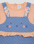 Pipiniko Overall Pants Two Tone Bunny