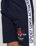 Marvel Short Pants Knit Spiderman Web Head Spidey Sense