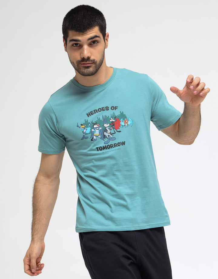 T Zone Warner Bros 2 Heroes Of Tomorrow Kaos Pria