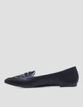 Connexion Animal Skin Look Sepatu Ballerinas Wanita