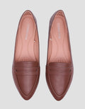 Connexion Animal Skin Look Sepatu Ballerinas Wanita