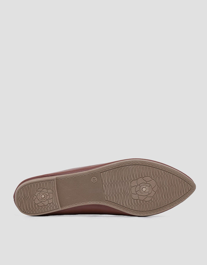 Connexion Animal Skin Look Sepatu Ballerinas Wanita