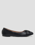 Connexion Ballerina Broch Flat Shoes Wanita