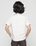 Little M Short Sleeve Shirt Solid Tie