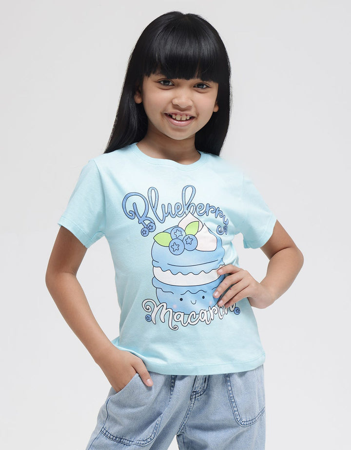 Little M Short Sleeve Macaroon T-Shirt