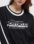 Disney Mickey Mouse Rubber Sweater Wanita