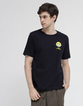 T Zone Short Sleeve T-Shirt Pixel Art Smile