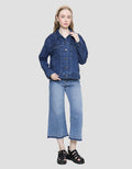 Nevada Jaket Denim Washed Wanita