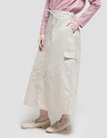 Nevada Maxi Skirt Woven Cargo Pocket