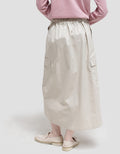 Nevada Maxi Skirt Woven Cargo Pocket