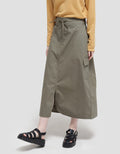 Nevada Maxi Skirt Woven Cargo Pocket