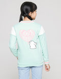 Nevada Jacket Varsity Love Yourself Chenille Patch Rabbit Application