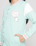 Nevada Jacket Varsity Love Yourself Chenille Patch Rabbit Application