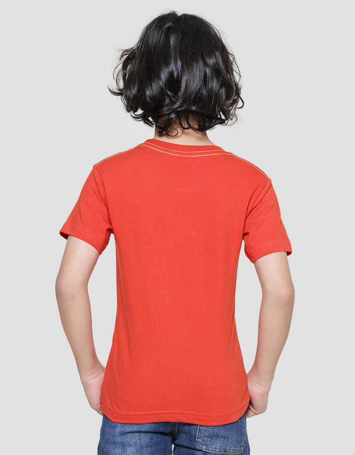 Little M Kaos Lengan Pendek Anak Laki-laki Print Robot Moods