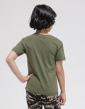 Little M Short Sleeve T-Shirt Print Dino Cool