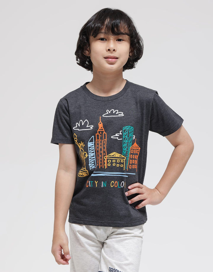 Little M City Colour Kaos Anak Laki-laki