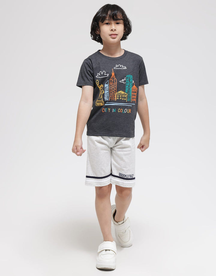 Little M City Colour Kaos Anak Laki-laki