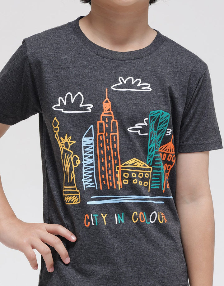 Little M City Colour Kaos Anak Laki-laki