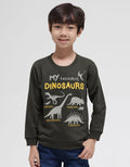 Little M Dino Boys Sweater
