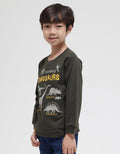 Little M Dino Boys Sweater