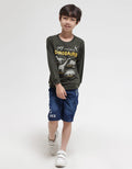 Little M Dino Boys Sweater