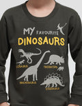Little M Dino Boys Sweater