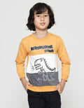 Little M Dino Cut Sewn Sweater Anak Laki-laki