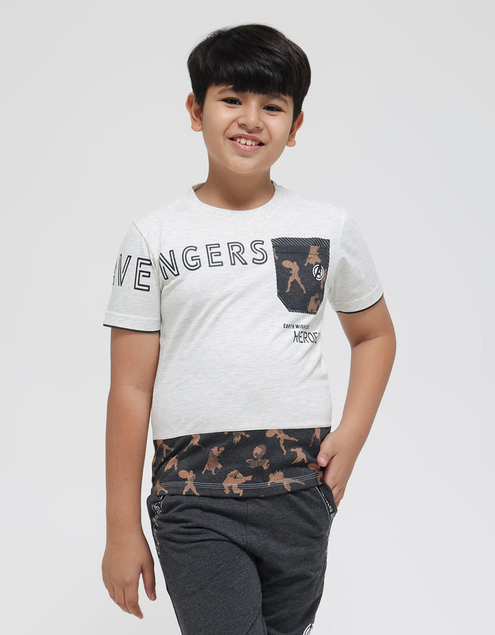 Marvel Camou AVG Kaos Anak Laki-laki