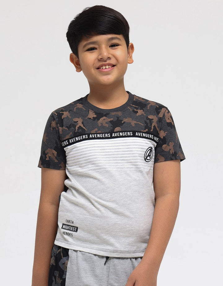 Marvel Camou Tape AVG Boys T-Shirt