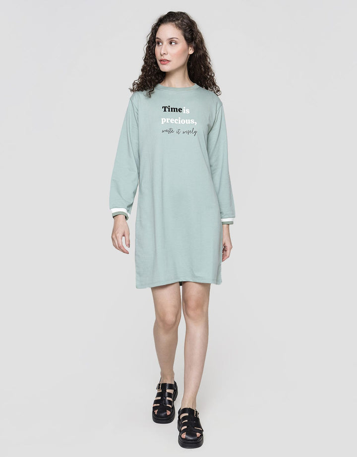 Nevada Time Precious Midi Dress Wanita