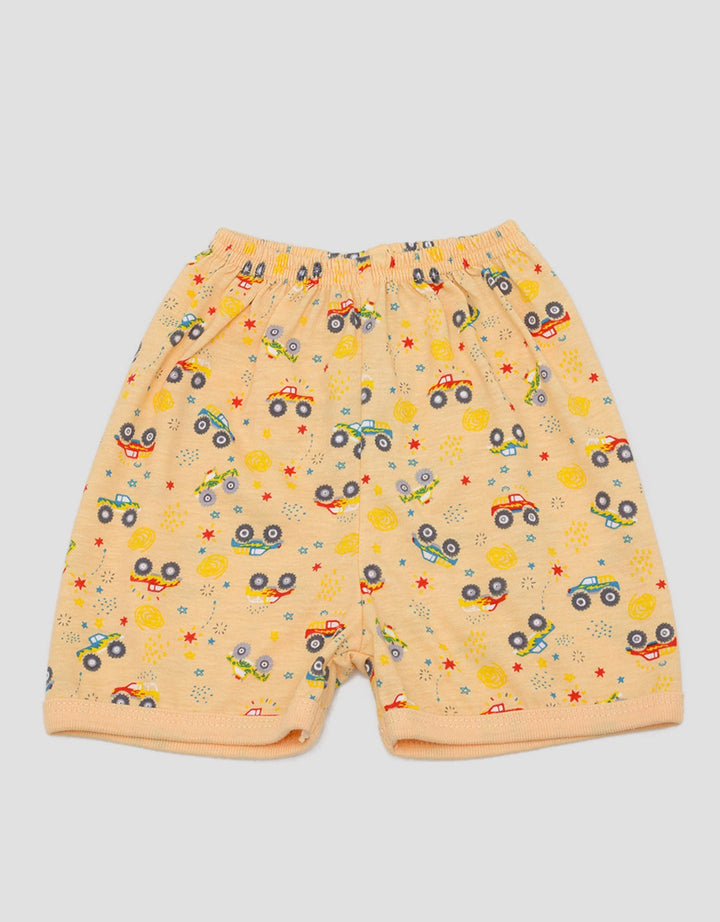 Pipiniko Monster Truck Celana Pendek Anak Laki-laki