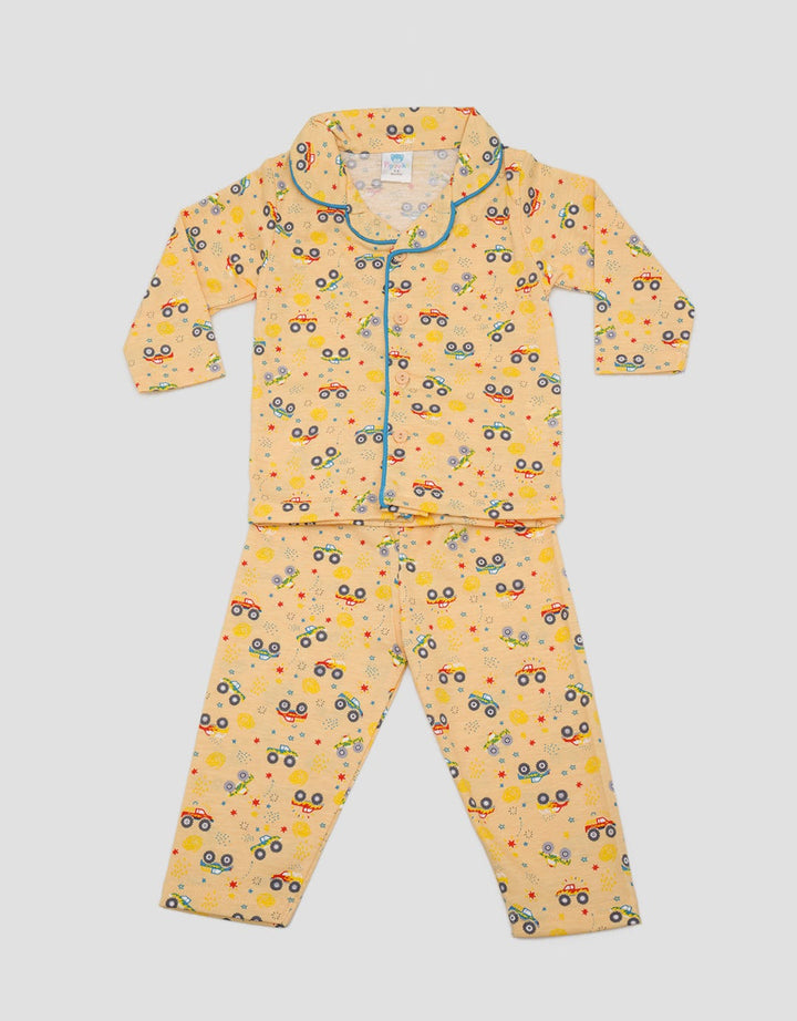 Pipiniko Setelan Pyjama Boys Monster Truck