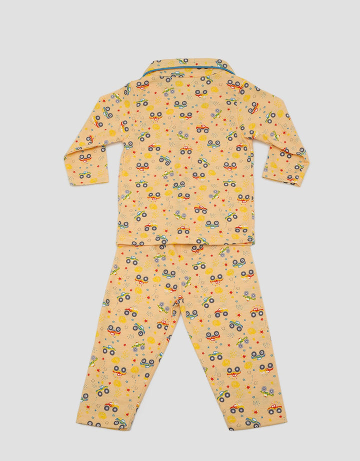 Pipiniko Setelan Pyjama Boys Monster Truck
