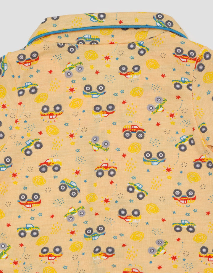 Pipiniko Setelan Pyjama Boys Monster Truck