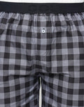 Cole Woven Plaid Print Celana Boxer Pria