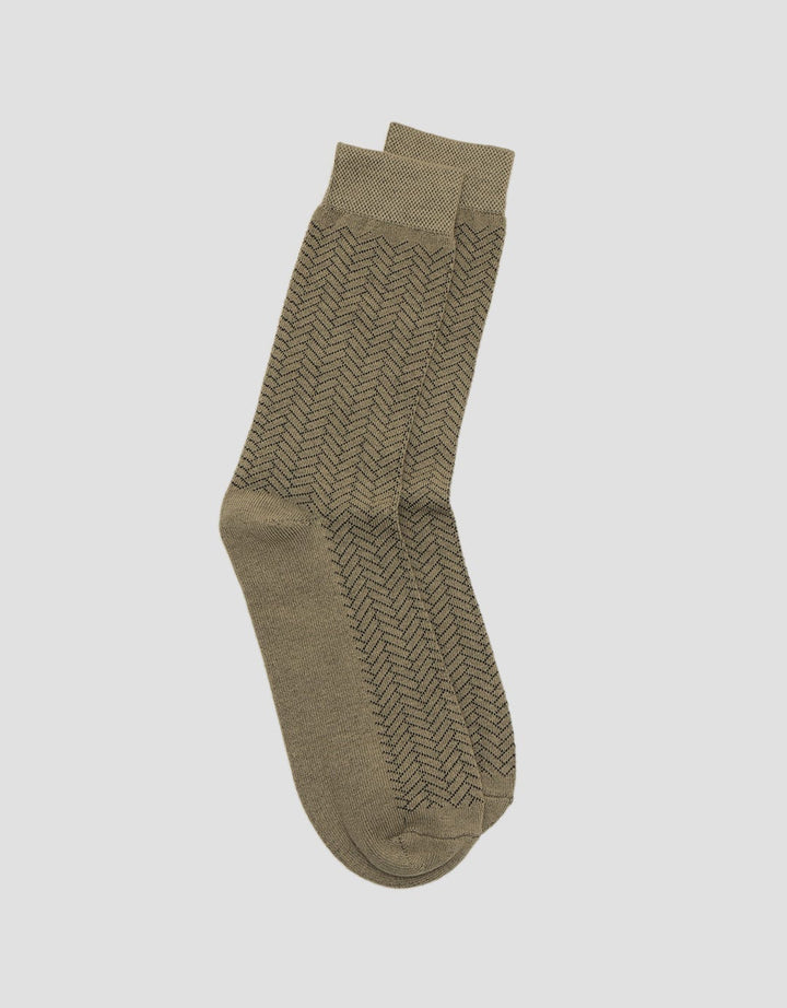 Cole Herringbone Kaus Kaki Formal Pria
