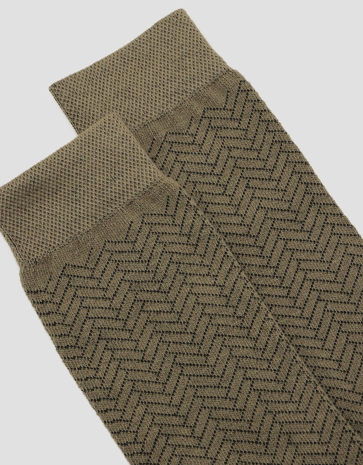Cole Herringbone Kaus Kaki Formal Pria