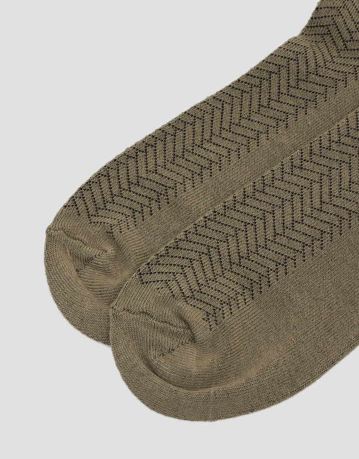 Cole Herringbone Kaus Kaki Formal Pria