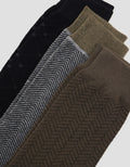 Cole Socks Cf 3In1 Textured