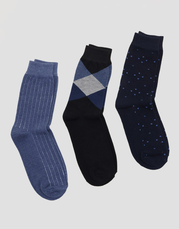 Cole Socks 3In1 Textured