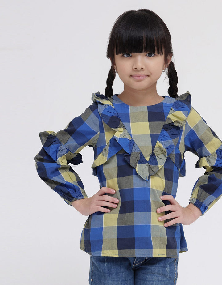 Curly Fashion Blouse Anak Perempuan