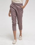 Connexion Capri Pants Twill Stretch With Back Pocket