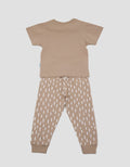 Pipiniko Top-Bottom Set Jersey Pants Bear